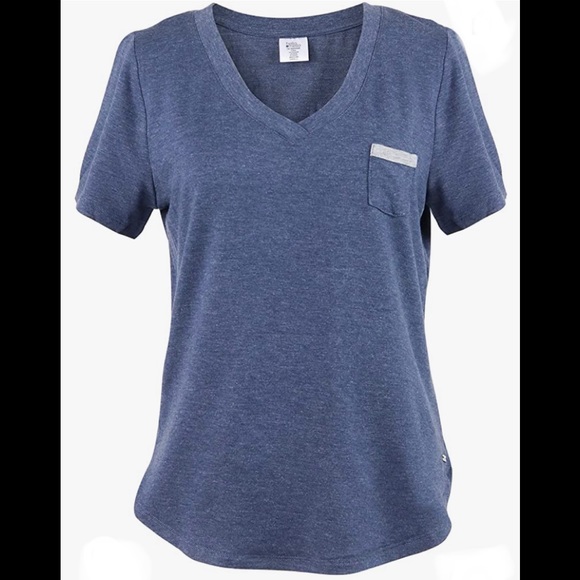 NWT Hello Mello The Weekender Blue T-shirt sz Small - Picture 2 of 4